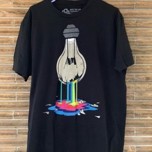 🌈Into the AM T Shirt for men artistic light bulb